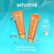 Ladda upp bild till gallerivisning, Mousturizing Sunscreen Face Zao SPF 50
