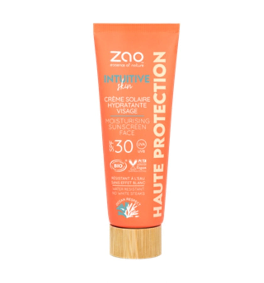Nyhet! Mousturizing Sunscreen Face Zao SPF 30